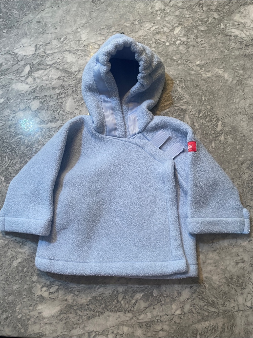 Widgeon Baby Blue Hooded Fleece for Baby